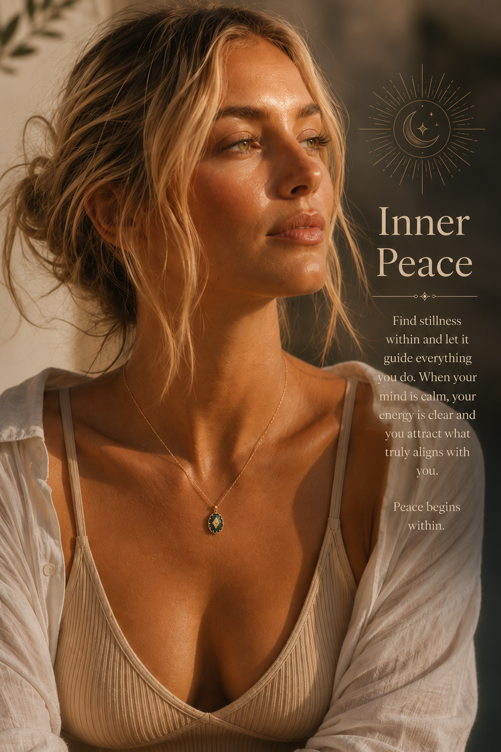 Inner Peace Manifestation Necklace