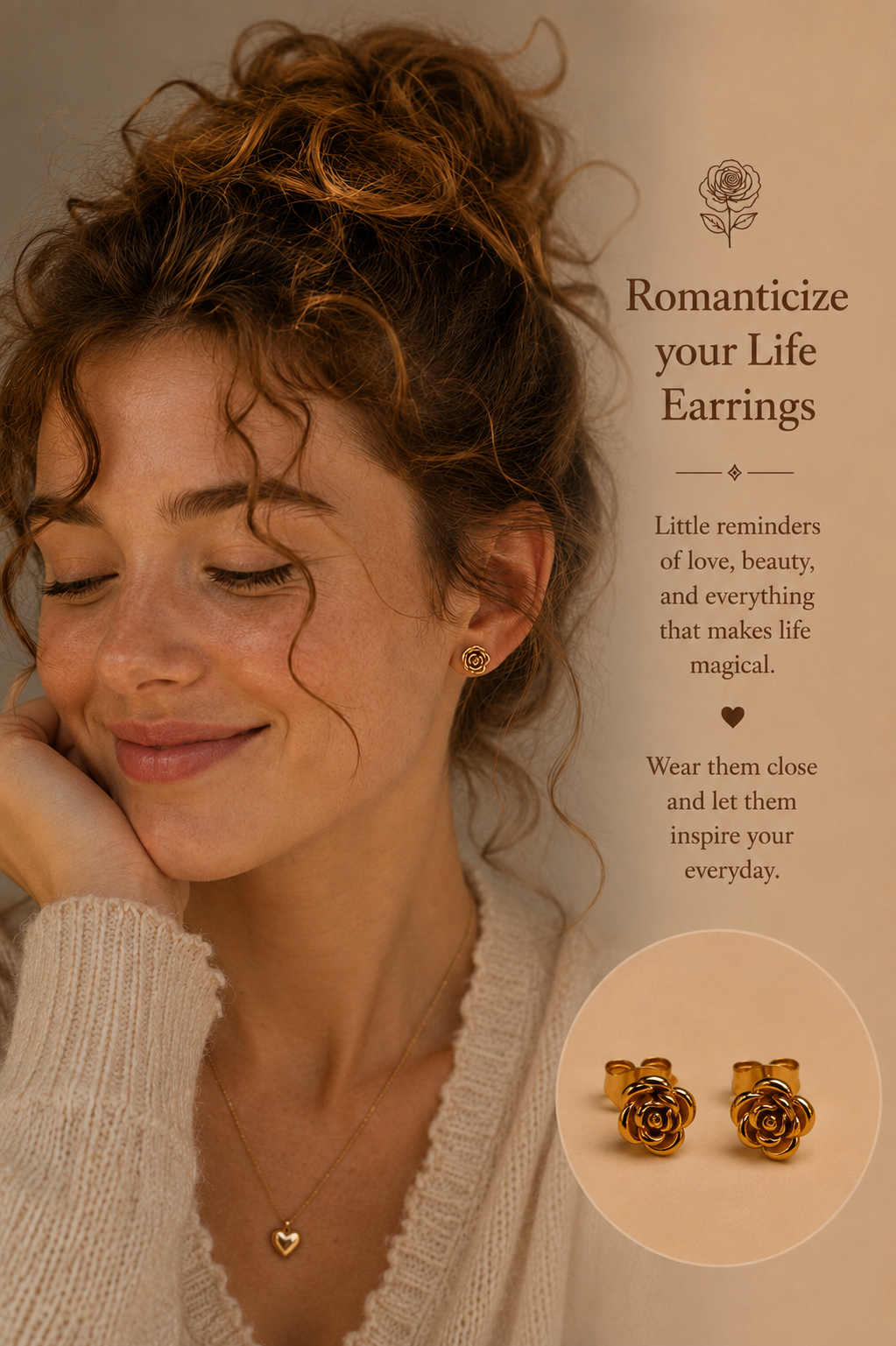 Romanticize your Life Earrings