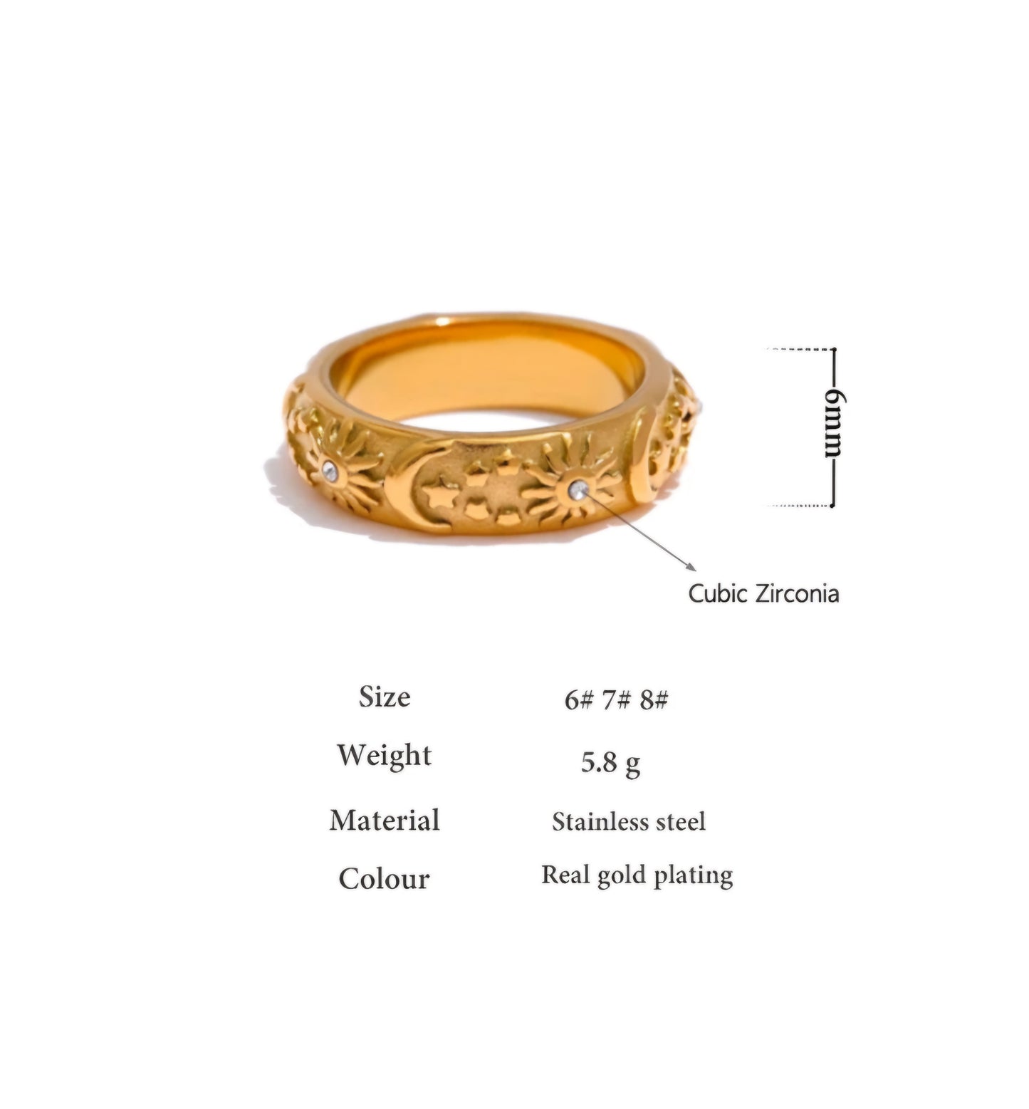 Trust the Universe Ring