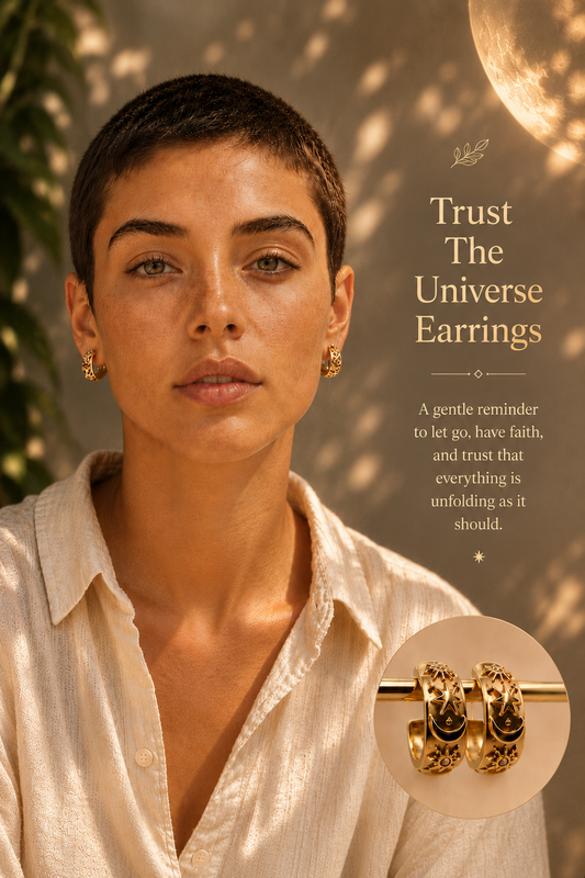 Trust the Universe Earrings