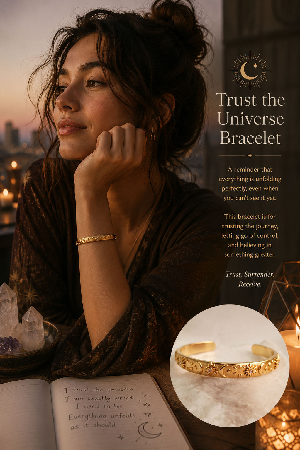 Trust the Universe bracelet