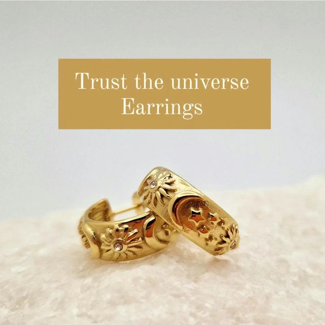 Trust the Universe Earrings