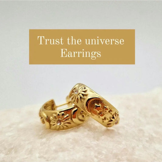 Trust the Universe Earrings